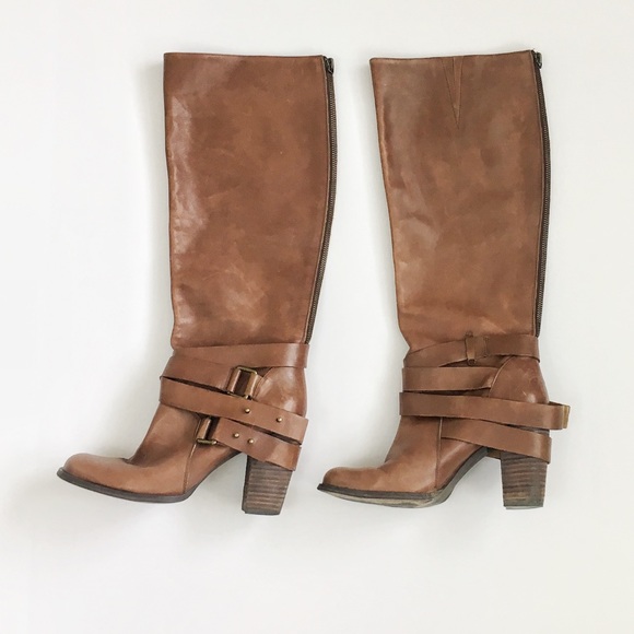 Nine West Shoes - Nine West Vintage America Camel Boots. Sz 9